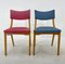 Set of Vintage Red and blue Chairs, Germany, 1960s, Image 7