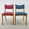 Vintage Red and blue Chairs, Germany, 1960s, Set of 2 7