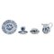 Meissen Blue Porcelain Coffee Service, 1890s, Set of 5 1