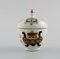 Antique Chinese Porcelain Lidded Jar and Cups, 2000s, Set of 4, Image 5