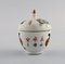 Antique Chinese Porcelain Lidded Jar and Cups, 2000s, Set of 4 7