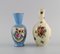 Porcelain Perfume Bottles and Lidded Box, France, 1930s, Set of 6 2