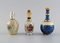 Frascos de perfume de porcelana y caja con tapa, años 30. Juego de 6, Imagen 4