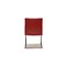 Dark Red Leather Cantilever Times Chair by Wittmann, Image 9