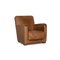 Brown Leather Berlino Armchair from Baxter 1