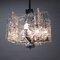 Ceiling Lamp in Metal & Glass, Italy, 1960s-1970s 3