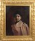 Female Portrait Painting, Early 1900s, Oil on Canvas, Framed 1