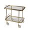 Mid-Century Trolley in Glass & Brass, Image 1