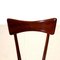 Beech Chairs in the Style of Parisi, 1950s, Set of 3, Image 3