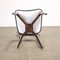 Beech Chairs in the Style of Parisi, 1950s, Set of 3 6