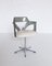 Spage Age Smoked Plexi Glass Swivel Desk Chair, 1960s 2