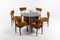 Mid-Century Modern Italian Dining Table & Chairs, 1960s, Set of 7, Image 1