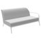 Xaloc Left 160 White Sofa von Mowee 1