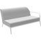 Xaloc Left 160 White Sofa from Mowee, Image 2