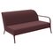 Xaloc Left 160 Burgundy Sofa from Mowee 1