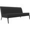 Schwarzes Xaloc Central 160 Sofa von Mowee 2