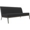 Central Xaloc 160 Bronze Sofa from Mowee 2