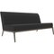 Central Xaloc 160 Bronze Sofa from Mowee, Image 2