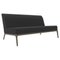 Central Xaloc 160 Sofa aus Bronze von Mowee 1