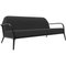 Xaloc Black Sofa from Mowee, Image 2