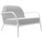 Xaloc White Armchair from Mowee 2