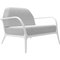 Xaloc White Armchair from Mowee, Image 2