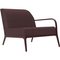 Xaloc Left 90 Burgundy Modular Sofa from Mowee 2