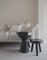 Low Black Stained Milk Stool, Image 2