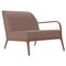 Xaloc Left 90 Salmon Sofa from Mowee, Image 1