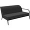 Schwarzes Xaloc Links 160 Sofa von Mowee 2