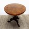 Antique Carved Table with Burl Veneer, 1800s 9