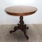 Antique Carved Table with Burl Veneer, 1800s, Image 8