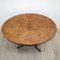 Antique Carved Table with Burl Veneer, 1800s, Image 7