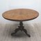 Antique Carved Table with Burl Veneer, 1800s 1