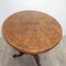 Antique Carved Table with Burl Veneer, 1800s 2
