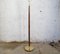 Mid-Century Brass & Polished Wood Floor Lamp from Böhlmarks, Sweden, 1940s 10