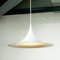 Scandinavian White Semi Pendant Lamp attributed to Bonderup & Thorup for Fog and Mørup, 1960s 7