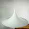 Scandinavian White Semi Pendant Lamp attributed to Bonderup & Thorup for Fog and Mørup, 1960s, Image 4