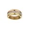Gold Ring with Cartier Diamonds in Original Case 1