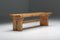 Benches with Backrest attributed to Charlotte Perriand for Les Arcs, France, 1970s, Set of 2 4
