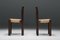 French Wood and Straw Dining Chair, 1950s, Image 6
