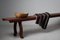 Swedish Folk Art Pine Bench, Image 2