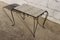 French Tiled Coffee Table in Wrought Iron, 1960s, Image 8