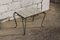 Tavolino da caffè piastrellato in ferro battuto, Francia, anni '60, Immagine 1