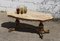 French Marble & Brass Coffee Table, 1970s, Image 3