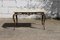 French Rectangular Marble & Brass Coffee Table, 1970s 3