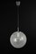 Chrome and Glass Ball Pendant from Limburg , Germany, 1970s, Image 3