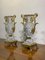 Empire Vasen aus Kristallglas & Bronze, 2er Set 1