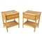 Bamboo and Rattan Bedside Nightstands, Italy, 1970s, Set of 2, Image 1