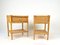 Bamboo and Rattan Bedside Nightstands, Italy, 1970s, Set of 2 7